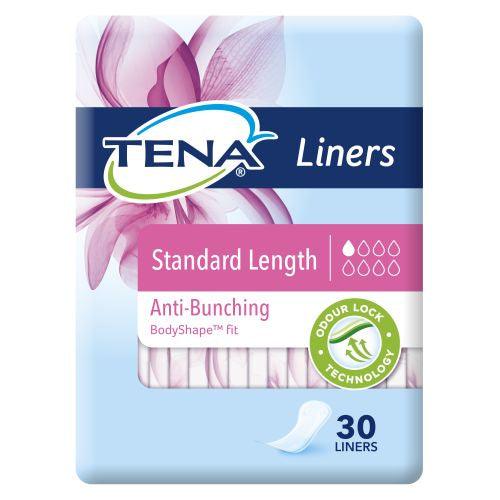 Tena Liners Standard Length 175x75mm 1 Drop 25ml