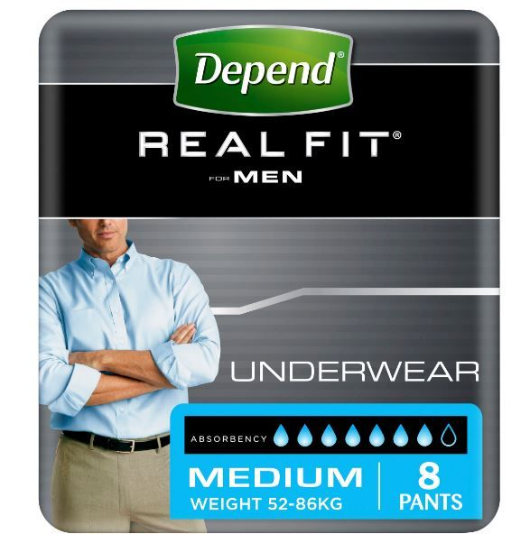 Depend Real Fit for Men - Small/Medium