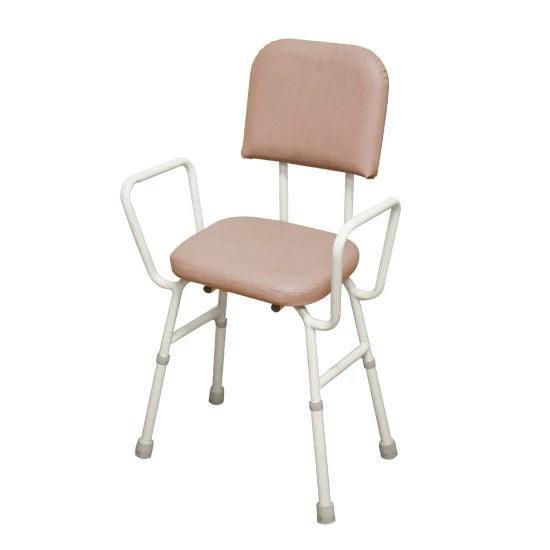 Aspire Kitchen/Perching Stool Champagne Vinyl
