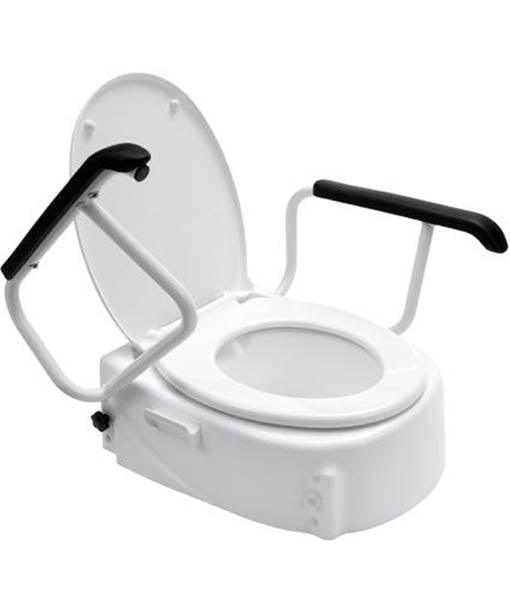 Hero Medical Raised Toilet Seat ā Swing Back Arms