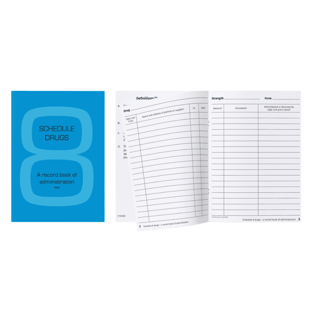 MR910 Schedule 8 Drugs Pocket Books LuxeMED mr910-schedule-8-drugs-pocket-books-luxemed