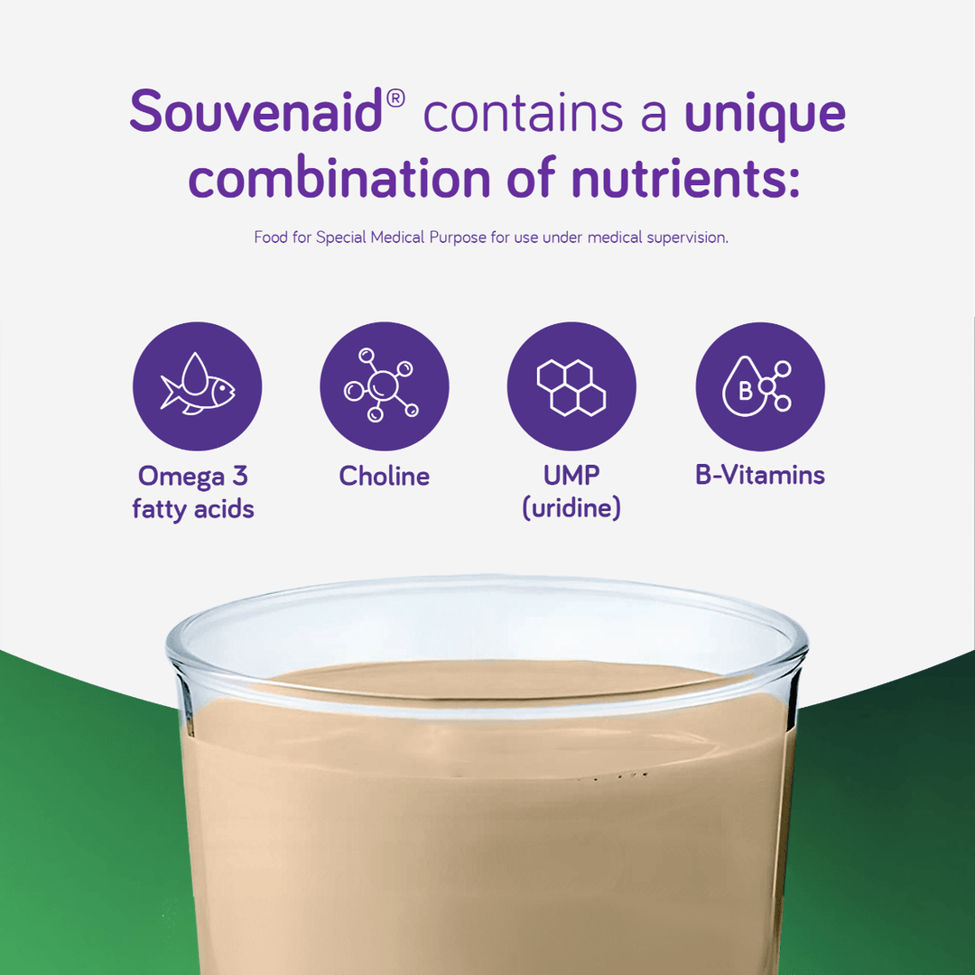 Souvenaid® Liquid 24 Pack 125ml Bottle