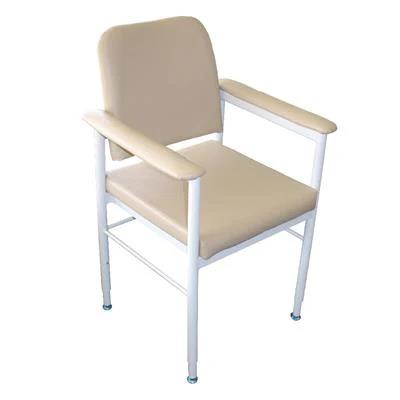 Kingston Chair Aluminium - Fawn Vinyl