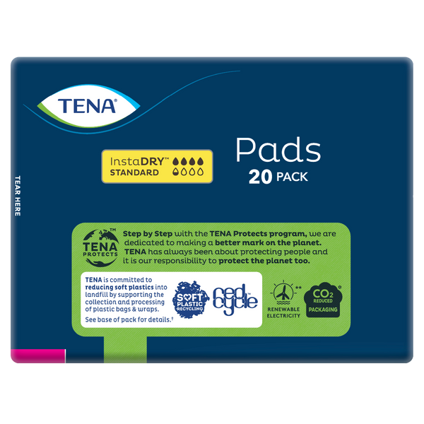 Tena Pads Instadry Unisex 312x121mm 670ml