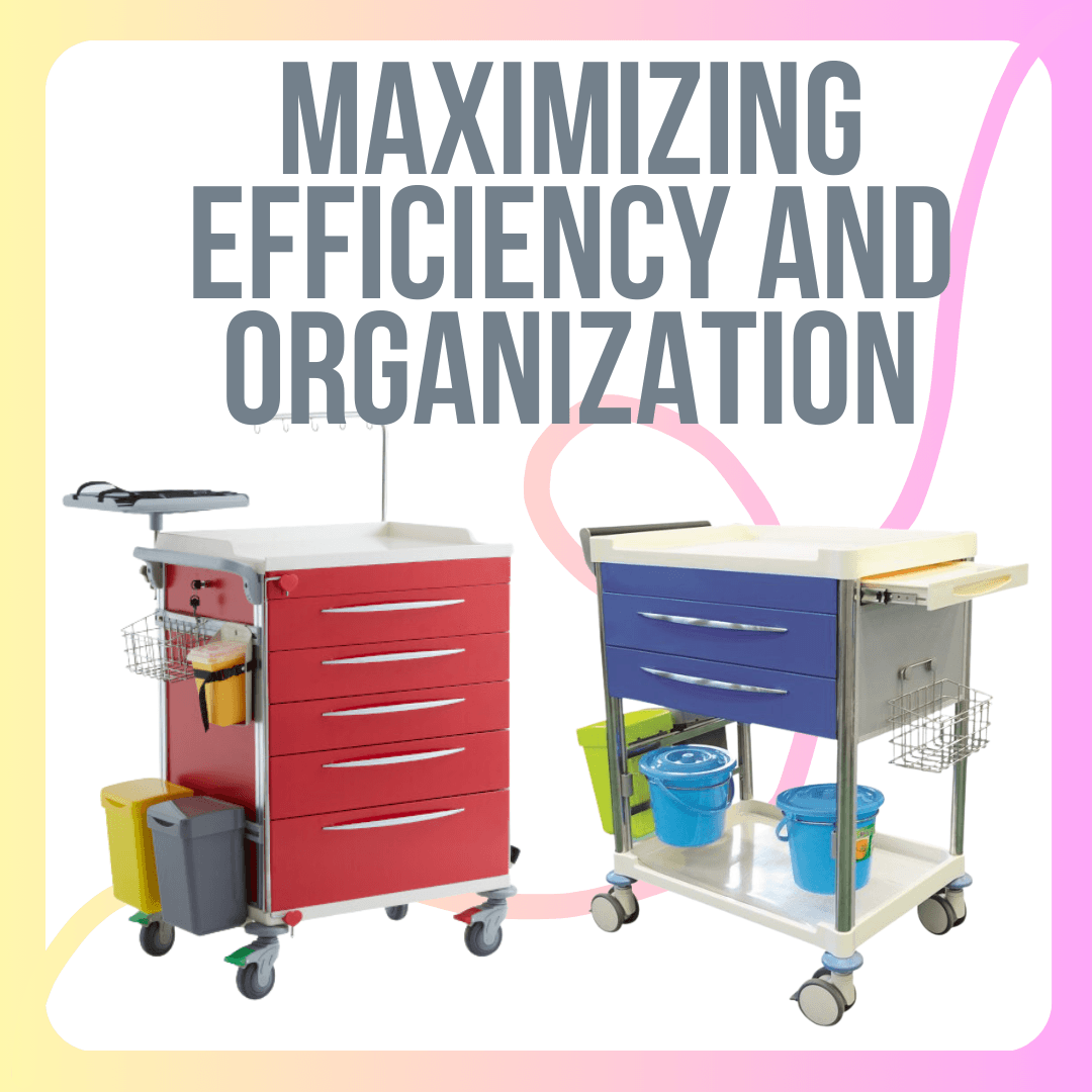 Optimizing Workflow Efficiency: A Comprehensive Review of LuxeMED's range of Utility Carts - LuxeMED