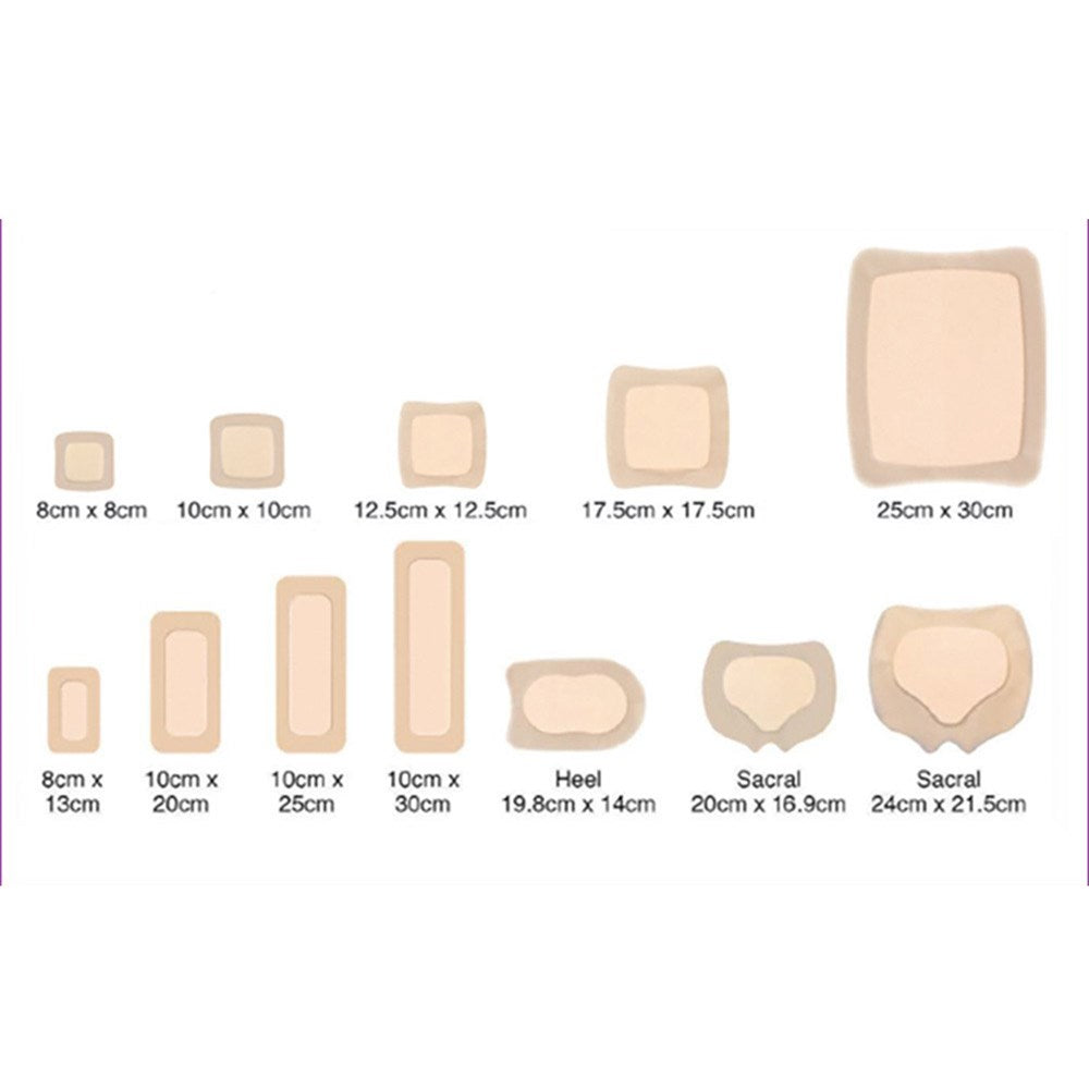 Aquacel Foam Adhesive Dressings B10