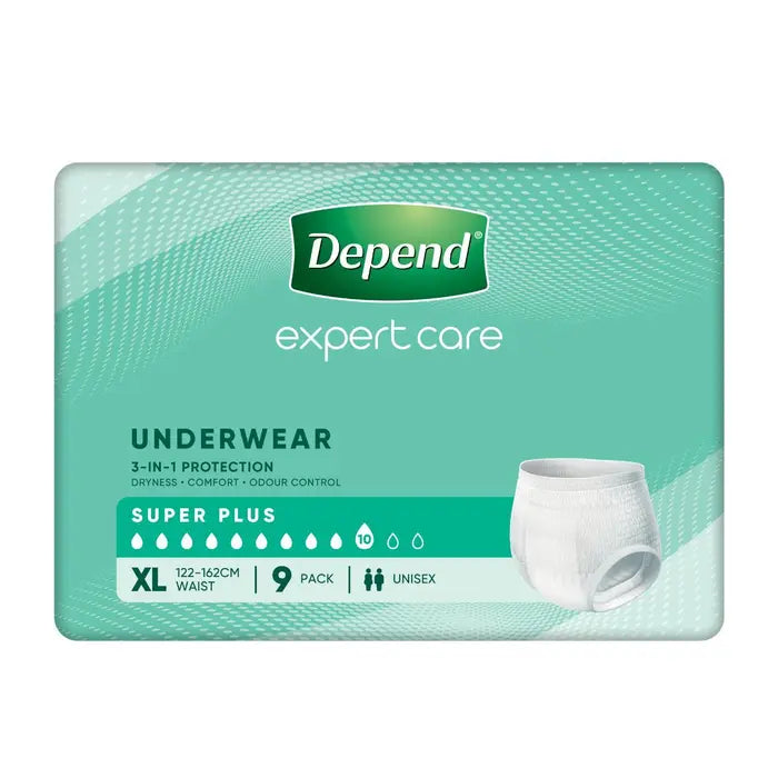 Depend Underwear Super Plus Unisex