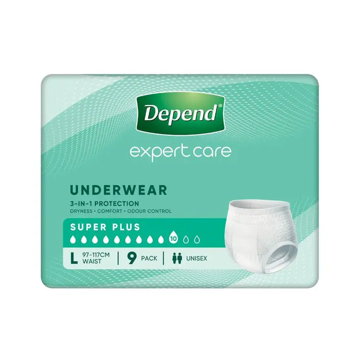 Depend Underwear Super Plus Unisex