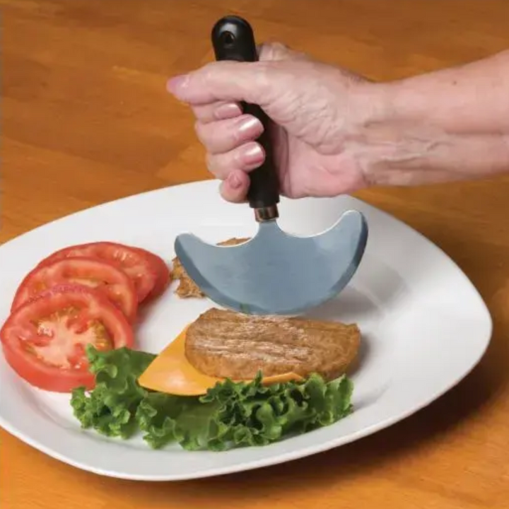 Lightweight Rocker Knife, Black Handle