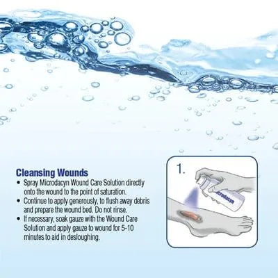 Microdacyn Wound Care Solution Spray 120ml