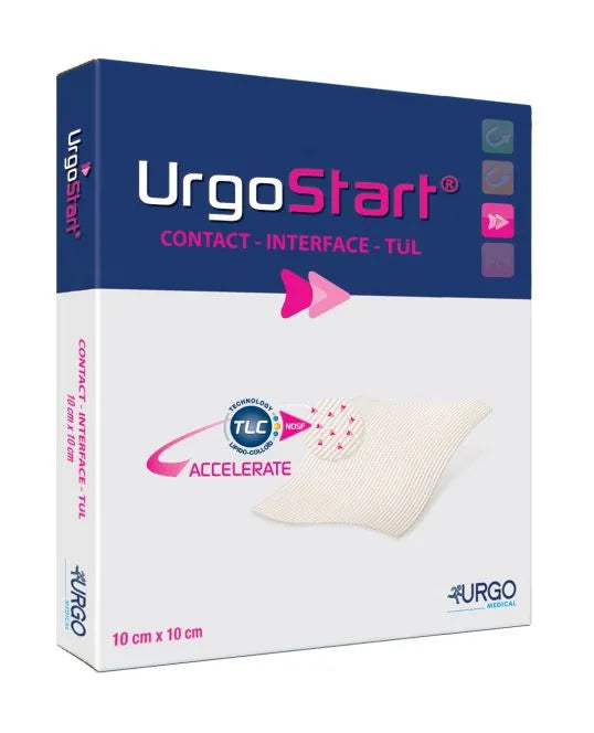 Urgostart Protease Modulating Matrix Contact Layer 10cmx10cm - Box of 10