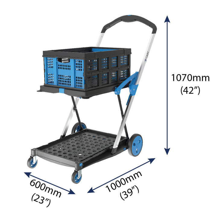 X-Cart Lightweight Folding Trolley Cart