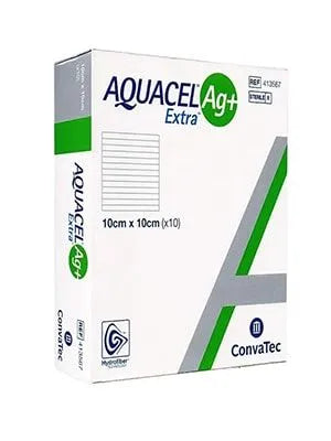 Aquacel Ag + Extra 10x10cm Silver