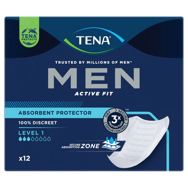Tena Men Active Fit Level 1 Pad 275mL