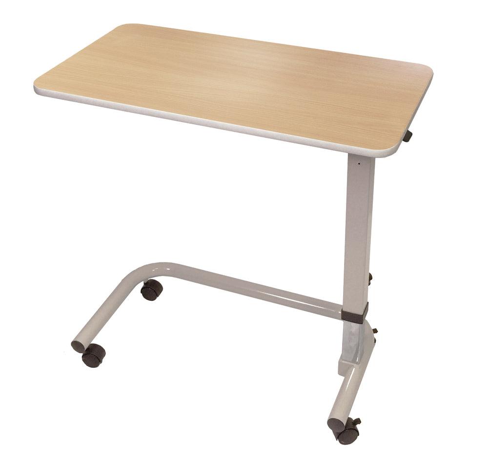 Aspire Overbed Table Laminate Flat Top [Hire only] - LuxeMED