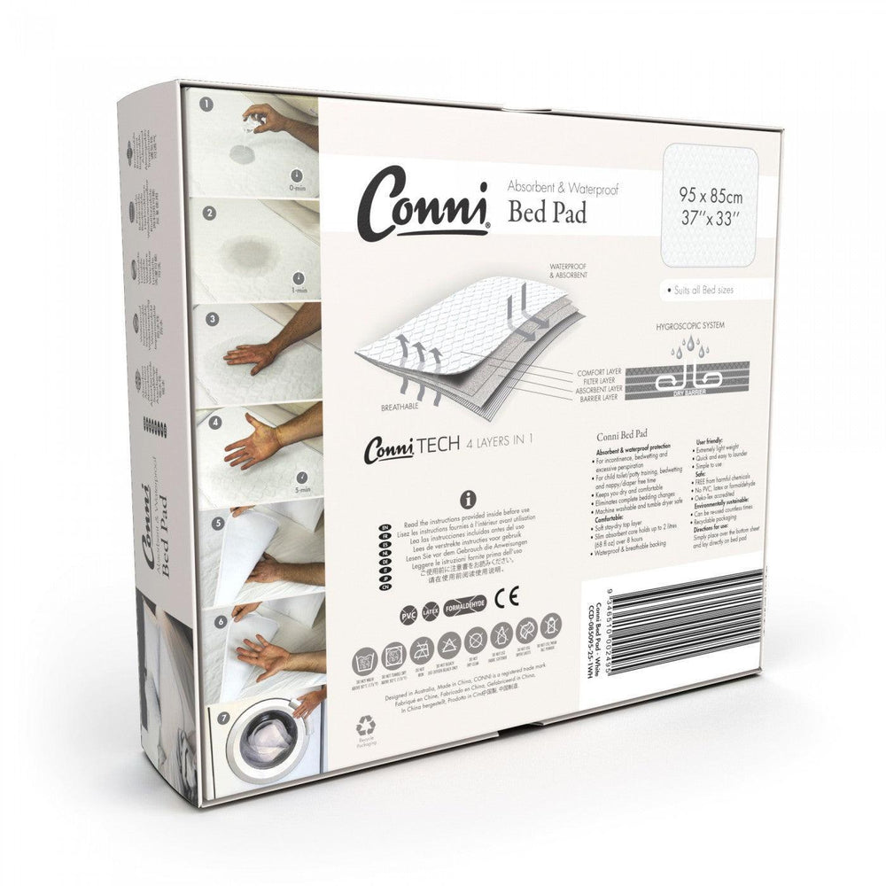 Conni Bed Pad - Charcoal - LuxeMED