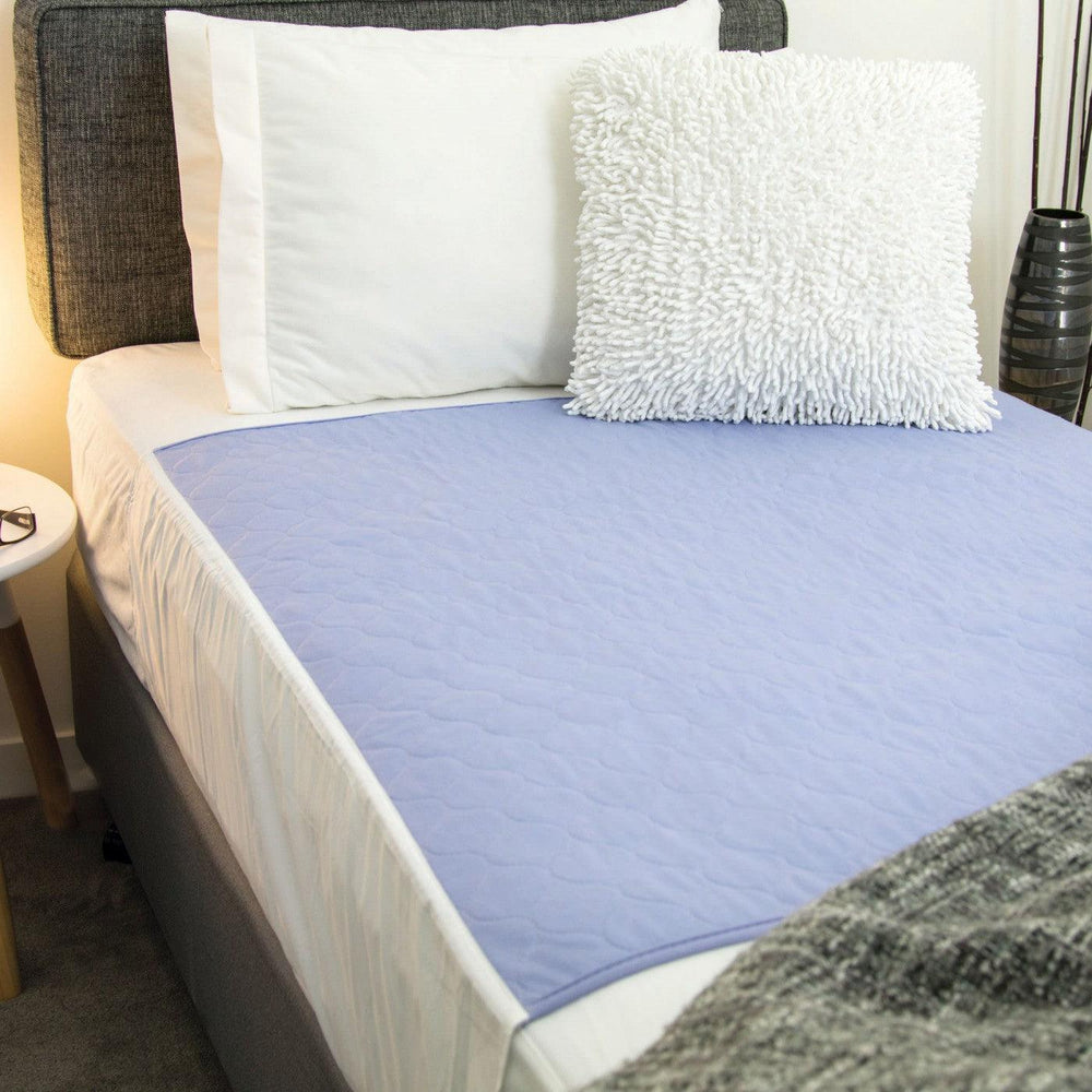 Conni Bed Pad with Tuck-ins - Mauve - LuxeMED