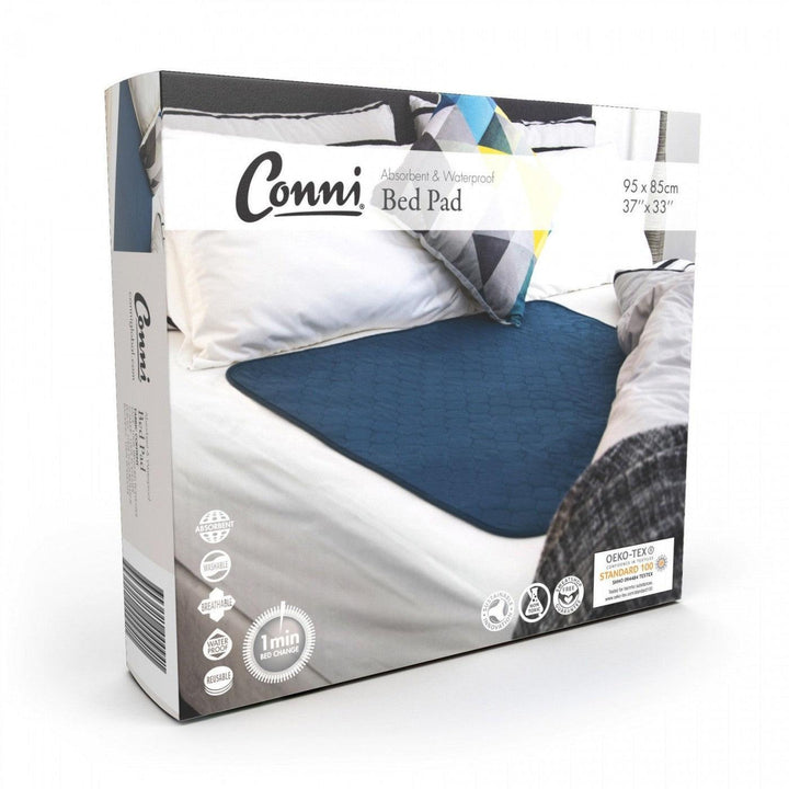 Conni Bed Pad - Teal Blue - LuxeMED