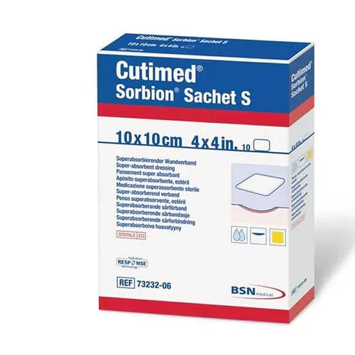 Cutimed Sorbion Sachet S Dressing | Pack of 10