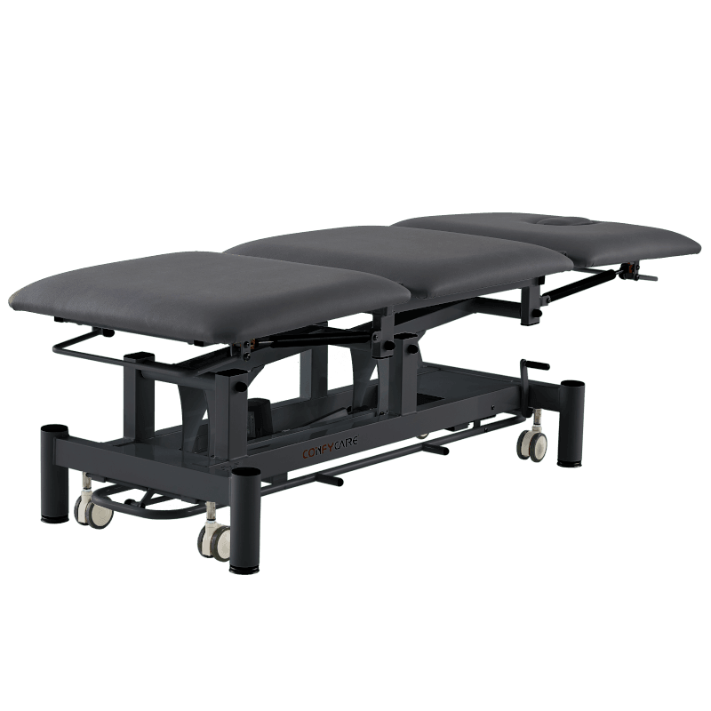 Medical Couch - 3 Section Electric - Stealth Black - LuxeMED