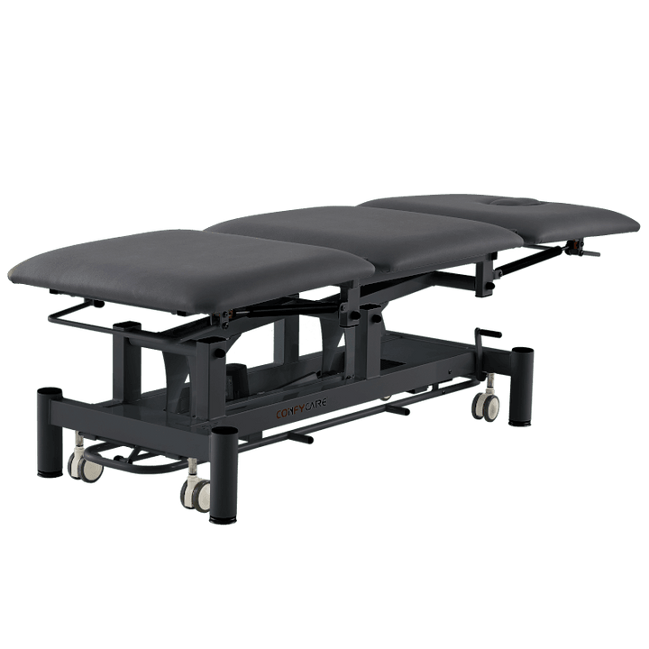 Medical Couch - 3 Section Electric - Stealth Black - LuxeMED