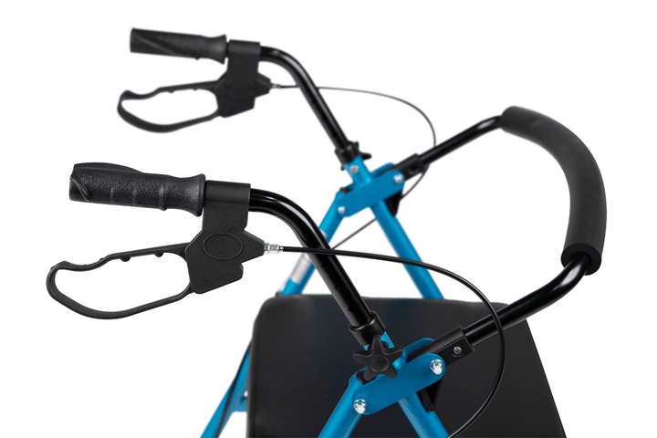 Hero Medical 4-Wheeled Mobility Walker – Walking Frame with Rollator