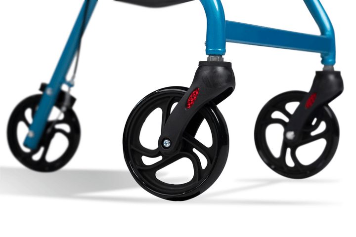 Hero Medical 4-Wheeled Mobility Walker – Walking Frame with Rollator