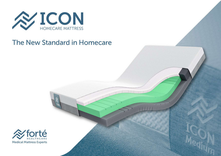 Homecare ICON V2 Premium Triple Layer Luxury Pressure Care Mattress - ADVANTIFLEX CLASSIC COVER