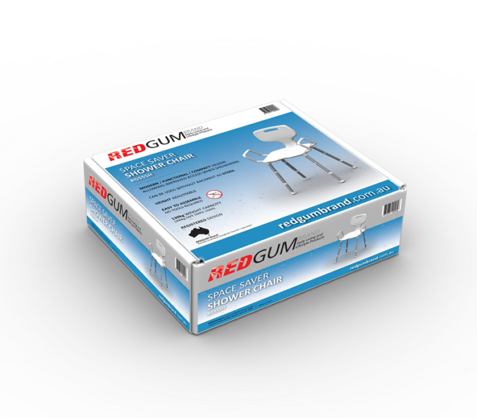 Redgum Space Saver Shower Chair