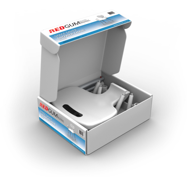 Redgum Space Saver Shower Chair