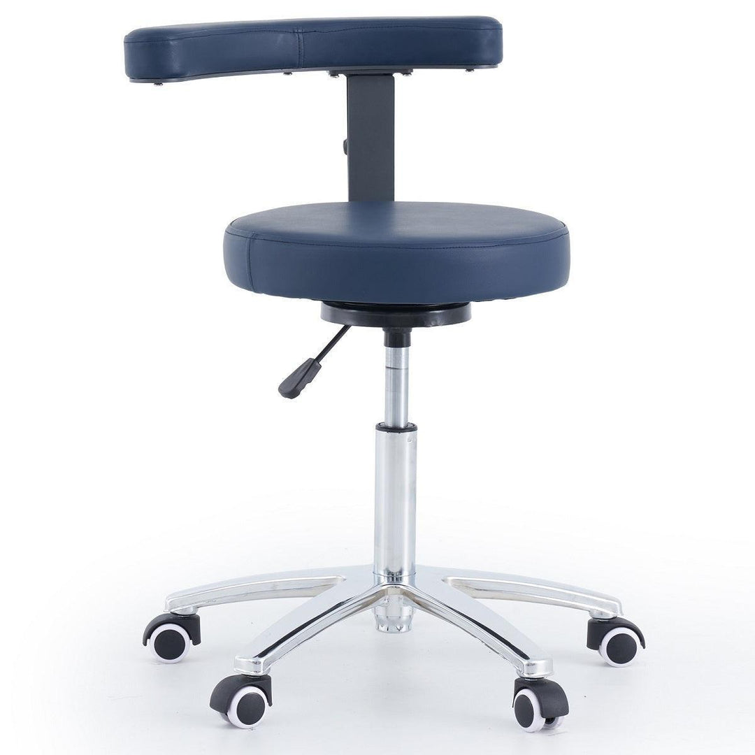 Round Stool With Armrest - LuxeMED