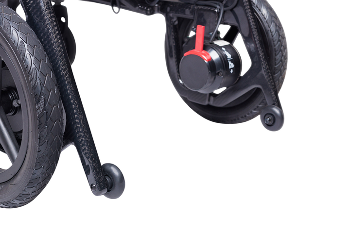 Royale Air Carbon Fibre Folding Power Chair + Wireless Attendant Control Compatibility