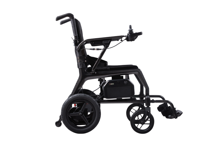 Royale Air Carbon Fibre Folding Power Chair + Wireless Attendant Control Compatibility