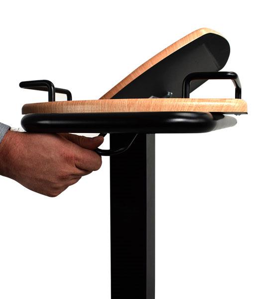 Royale Medical Over Bed Table with Tilting Split