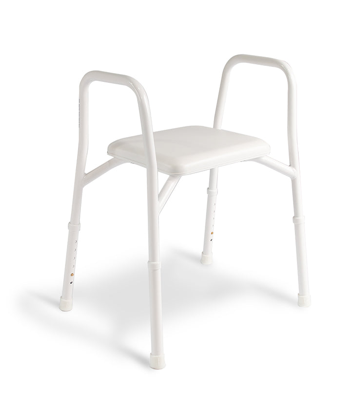 Hero Medical Aluminium Rust Free Padded Shower Stool and Chair