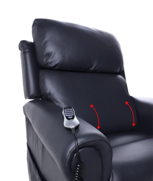 Royale Chadwick Oxford Plush Leather Lift Chair (Quad Motor)