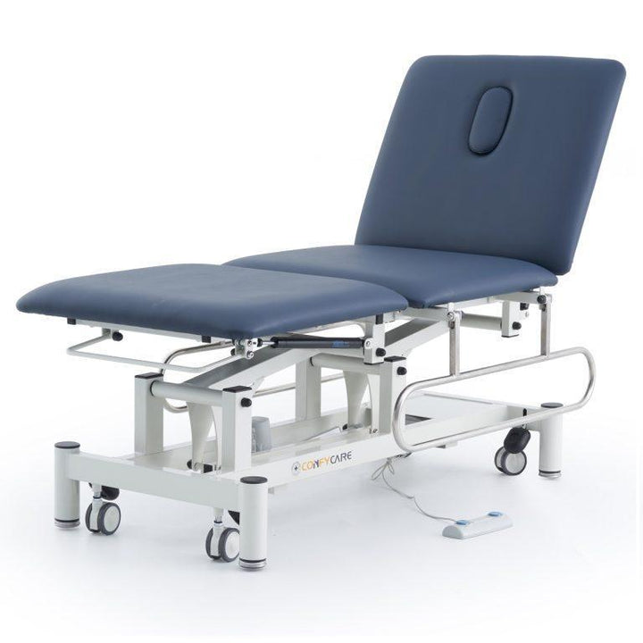 Three Section Medical Treatment Couch With Side Rails - LuxeMED