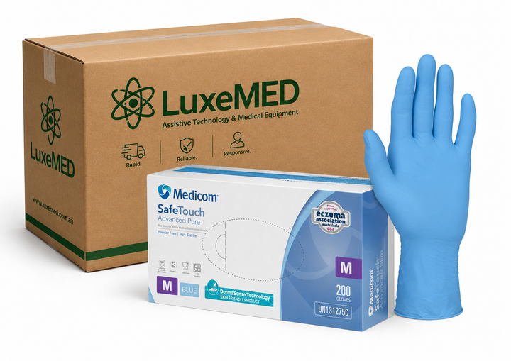 SafeTouch Advanced Pure - Accelerator Free Examination Gloves