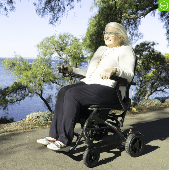 Pride Litestream Folding Carbon Fibre Power Wheelchair [HIRE ONLY]