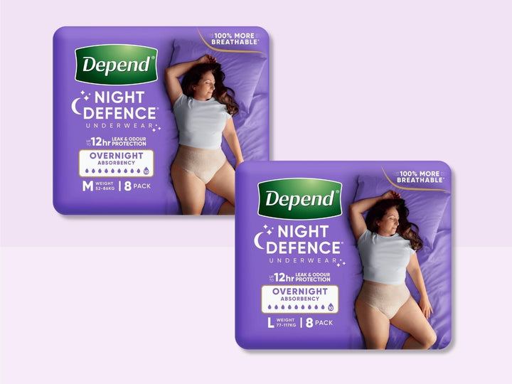 Depend Real Fit Night Defence Pants Female