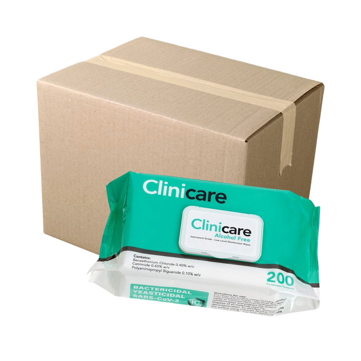 Clinicare Alcohol Free Wipes