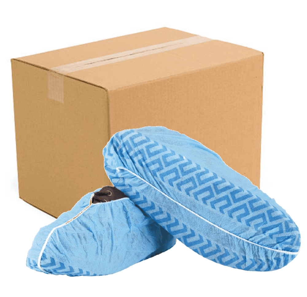 SafeBasics Shoe Cover Non-Skid (Blue) - LuxeMED