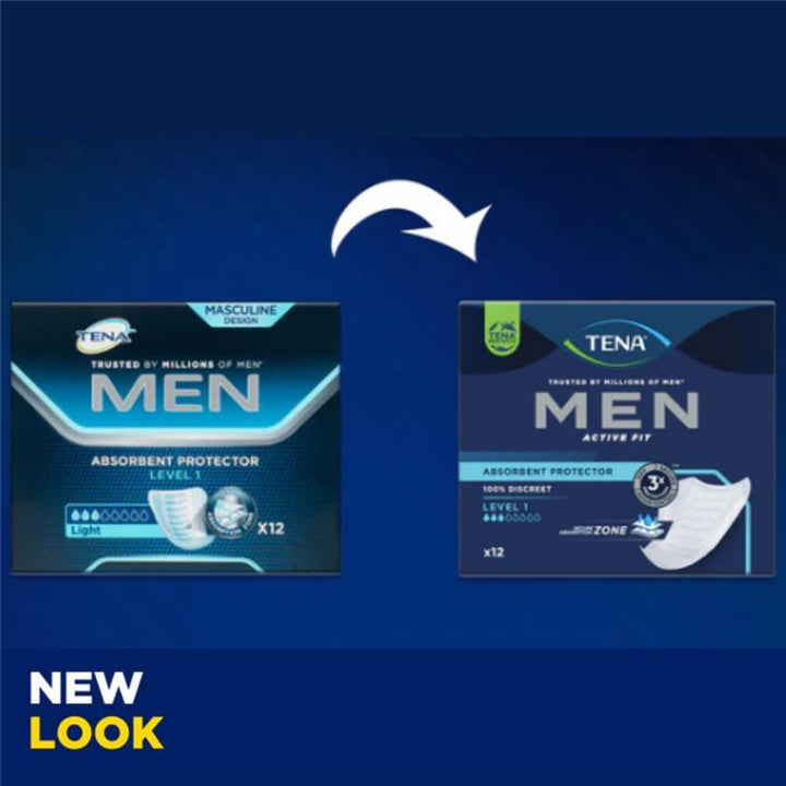 Tena Men Active Fit Level 1 Pad 275mL
