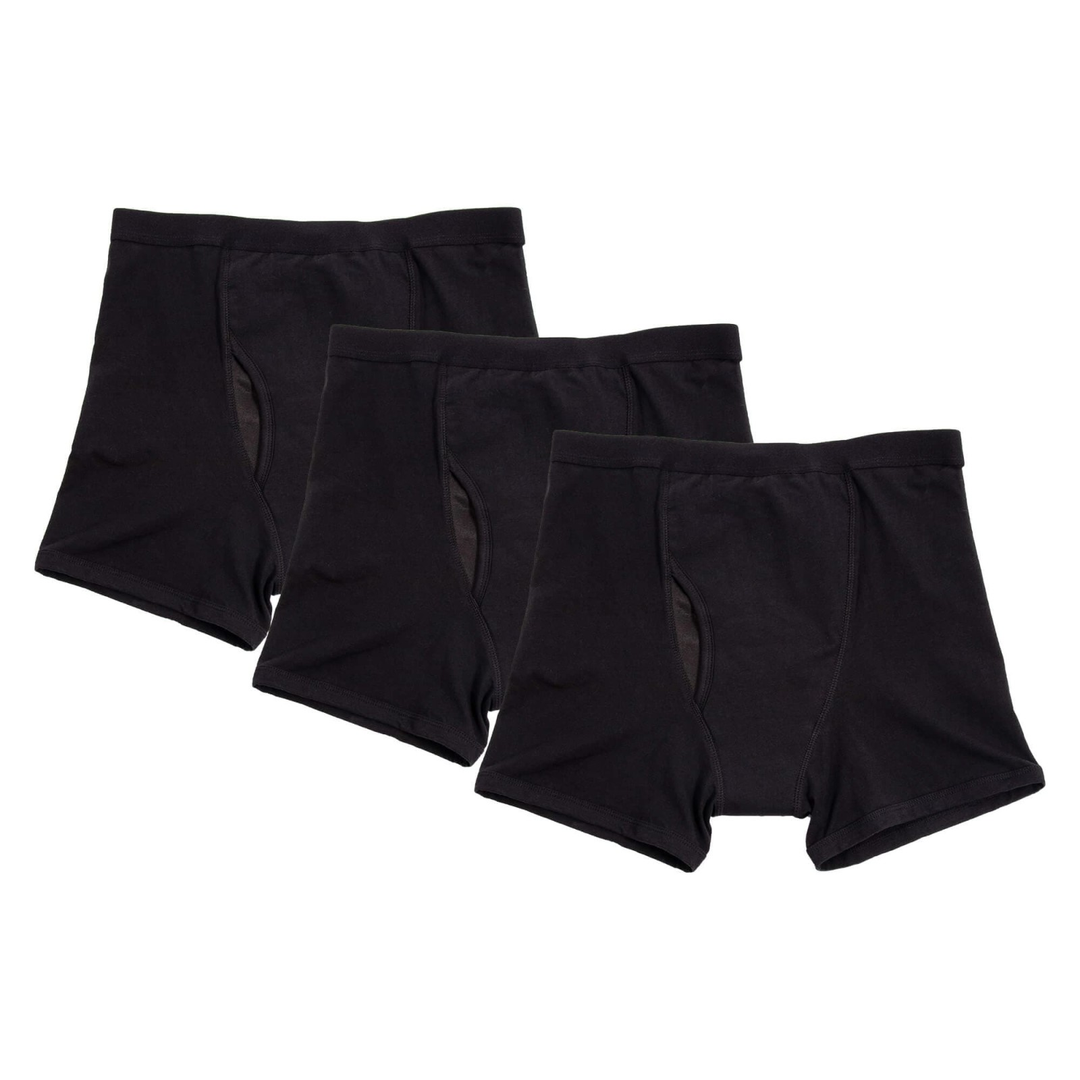 Conni Mens Kalven - Black - 3 PACK