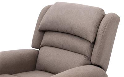 K Care Alivio Lift Chair Recliner Range - 3 Roll Backrest – Donatello - Merino Steel [Hire Only]