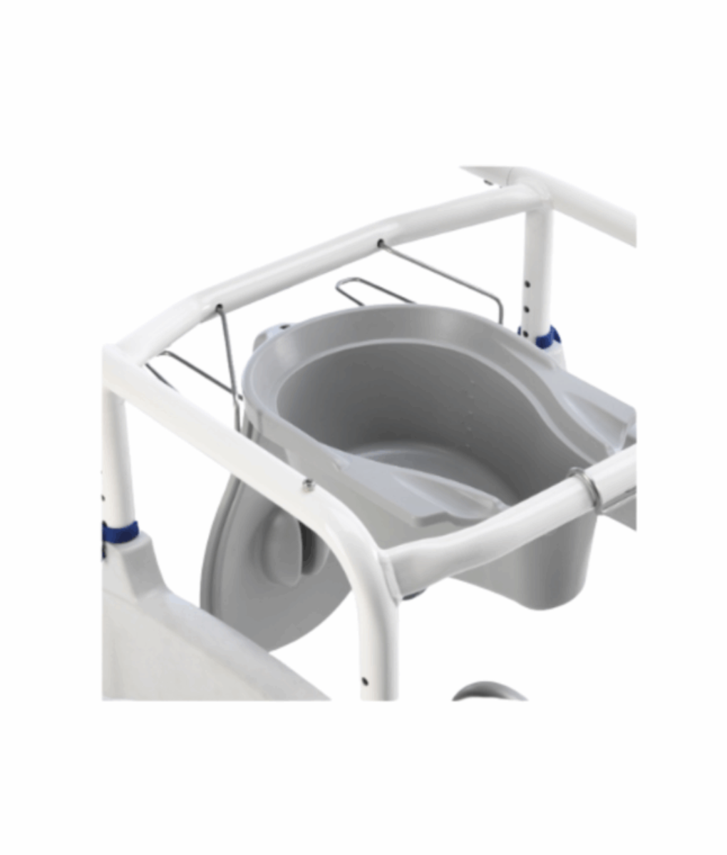 Aquatec Shower Commode Bed Pan Carrier