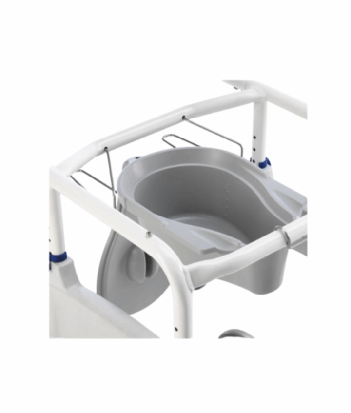 Aquatec Shower Commode Bed Pan Carrier