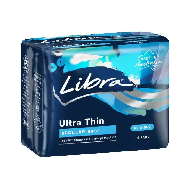 Libra Ultra Thin Regular Pads - 14 Pack