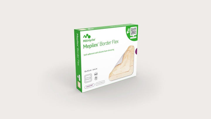 Mepilex Border Flex Dressing 10cm x 10cm