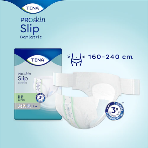 Tena ProSkin Slip Bariatric Super Unisex 2XL 163-178mm 2040ml